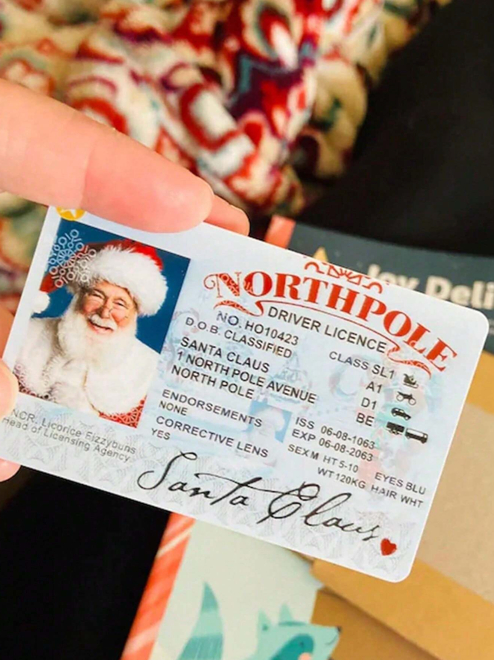 Santa Lost His License!